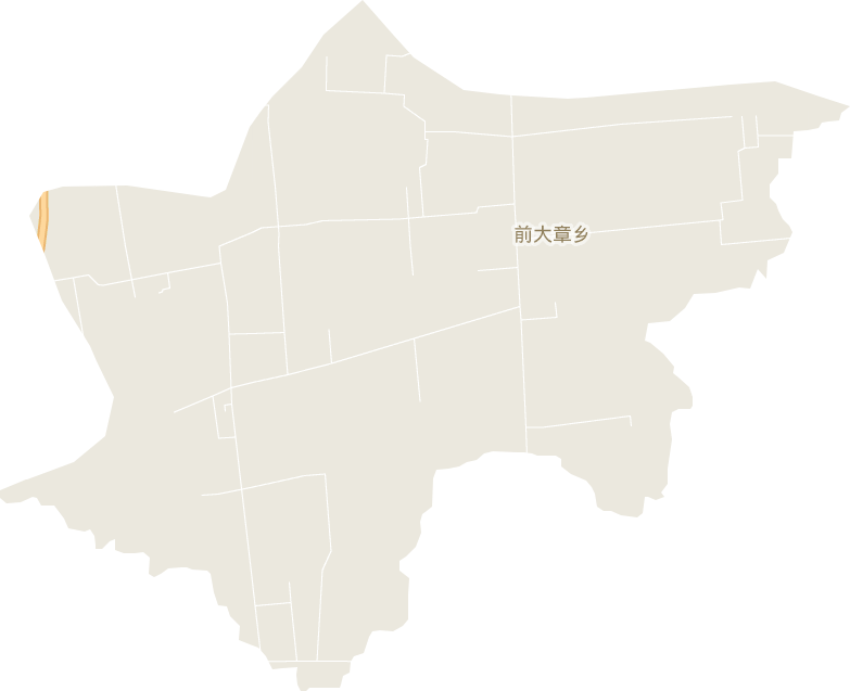 前大章乡电子地图