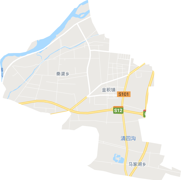 金积镇电子地图
