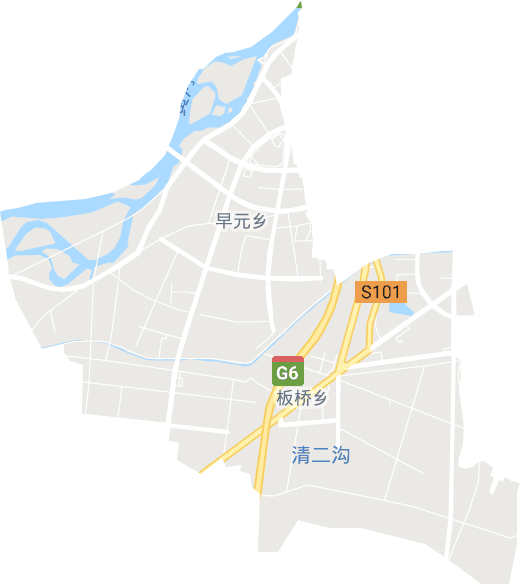 板桥乡电子地图