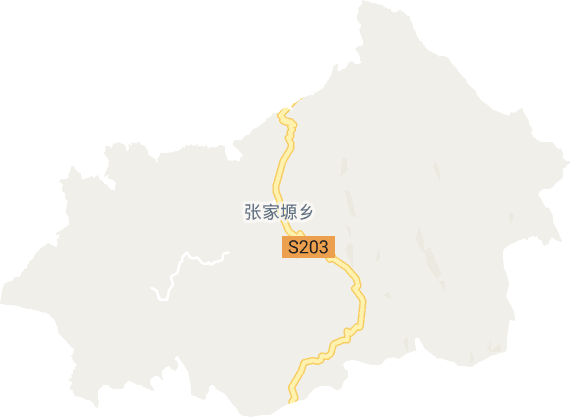 张家塬乡电子地图