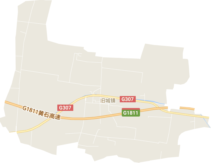旧城镇电子地图