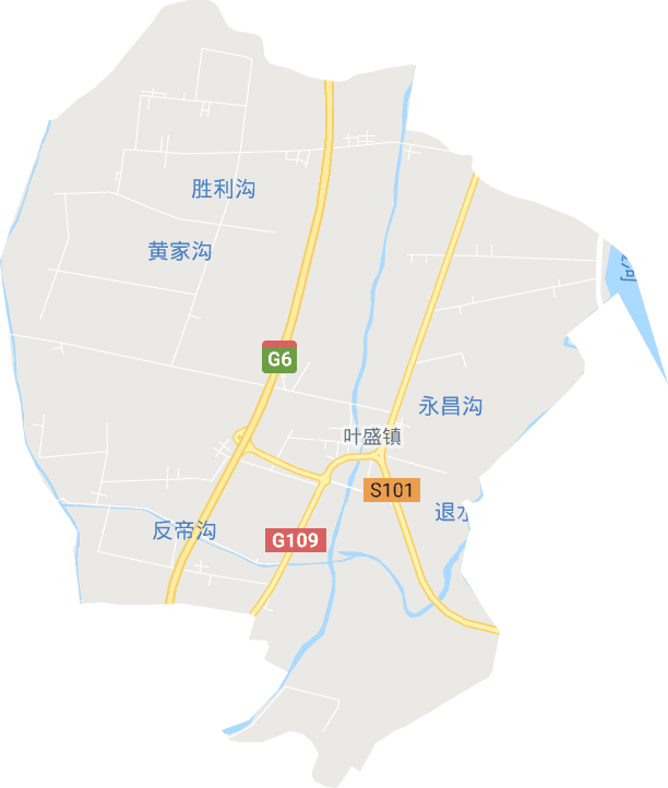 叶盛镇电子地图