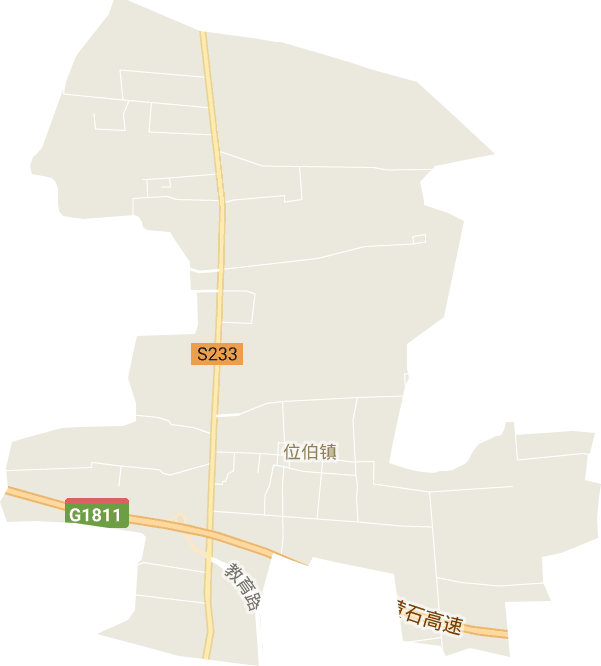 位伯镇电子地图