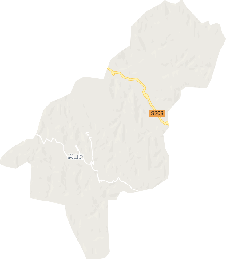 炭山乡电子地图