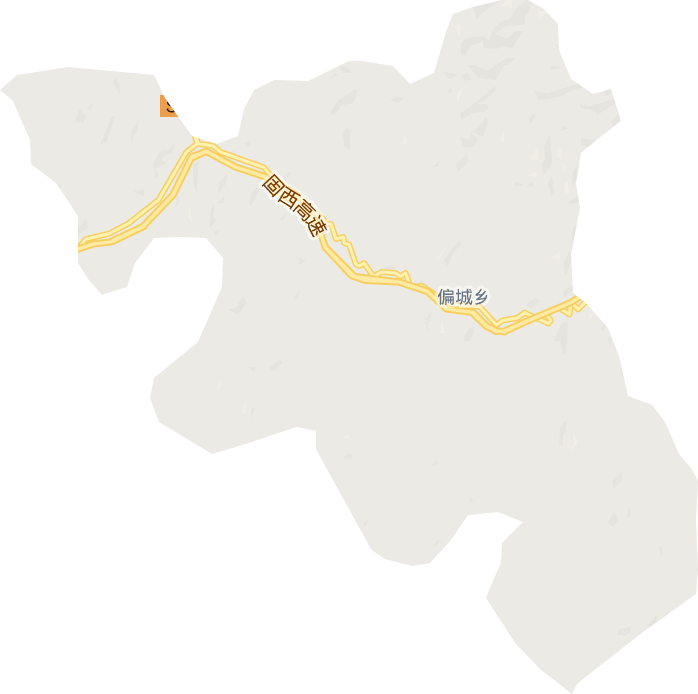 偏城乡电子地图