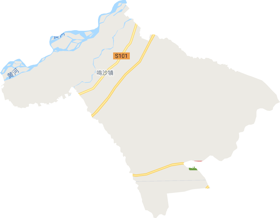 鸣沙镇电子地图