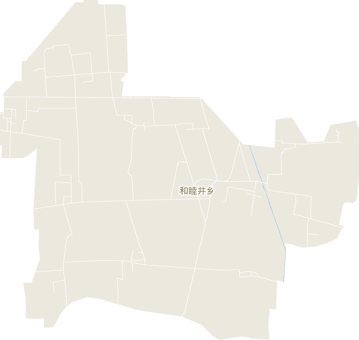 和睦井乡电子地图