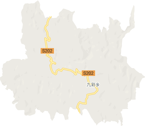 九彩乡电子地图