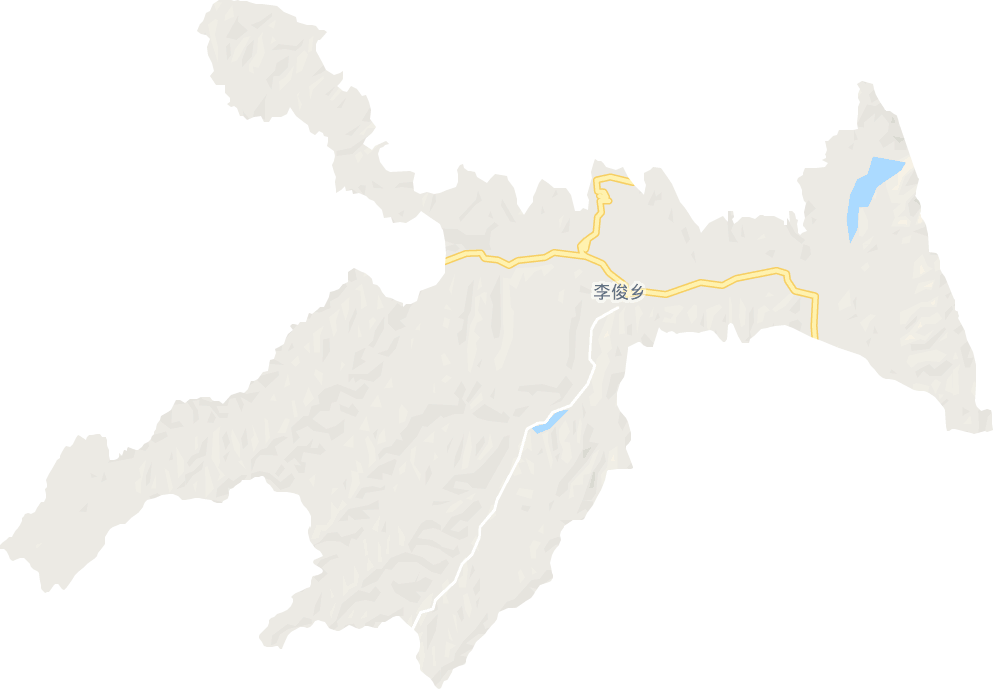 李俊乡电子地图