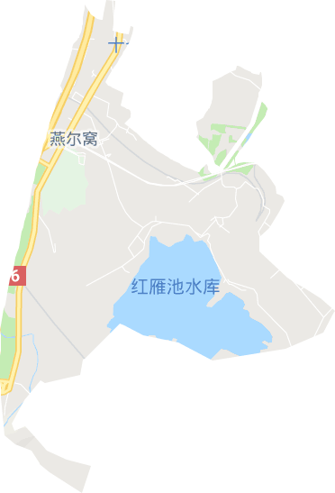 燕儿窝街道电子地图