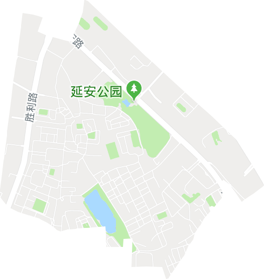胜利路街道电子地图