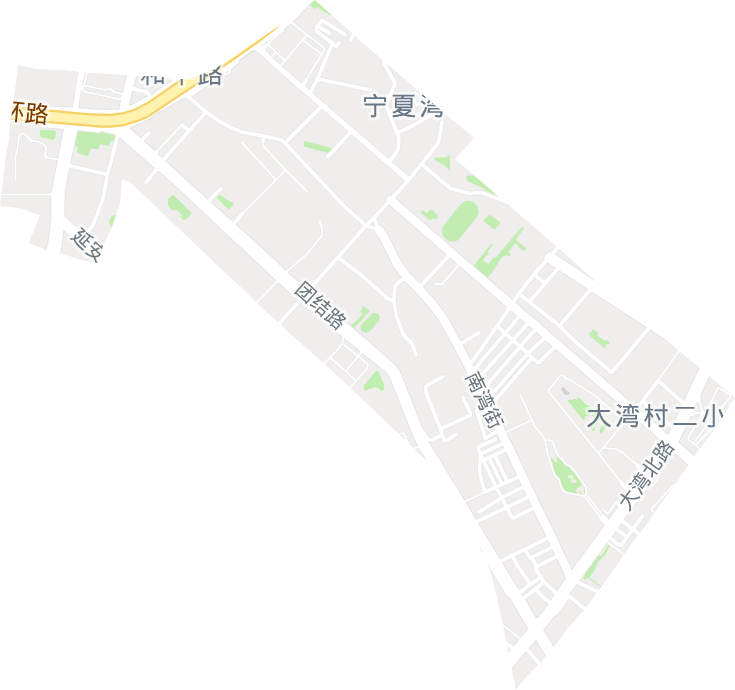 团结路街道电子地图