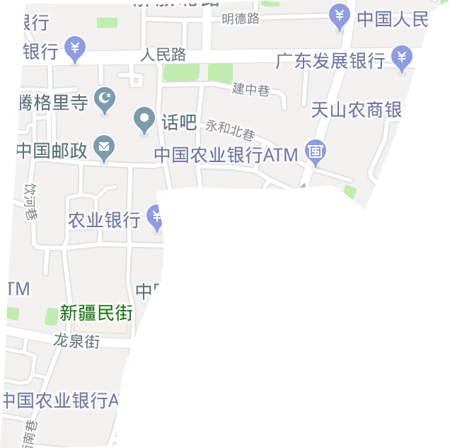解放南路街道电子地图