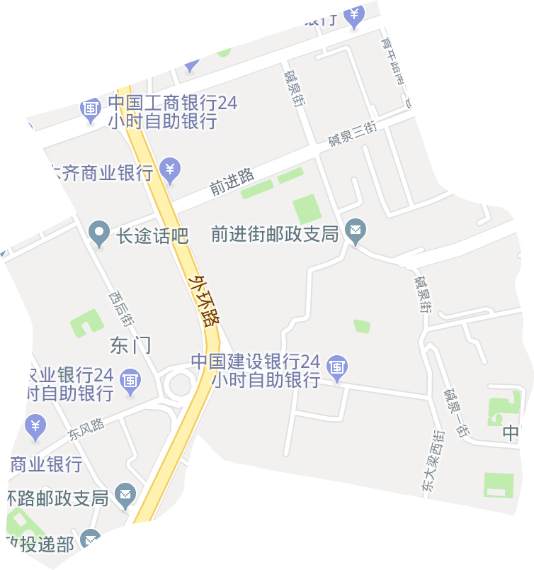 东门街道电子地图