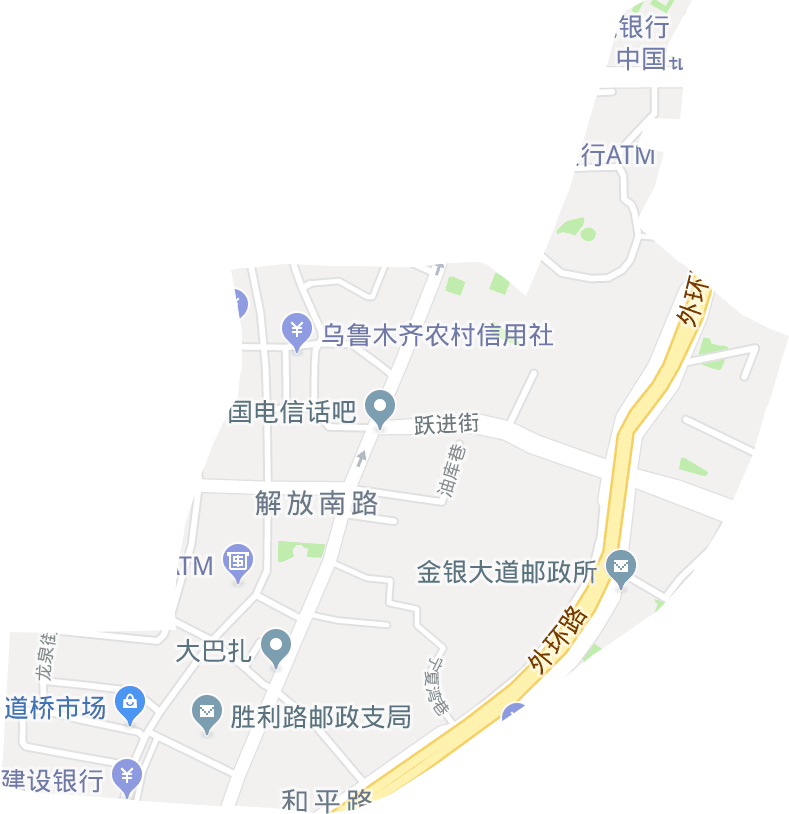 二道桥街道电子地图