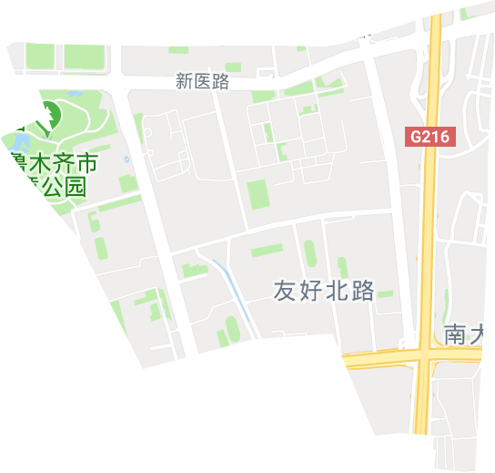 友好北路街道电子地图