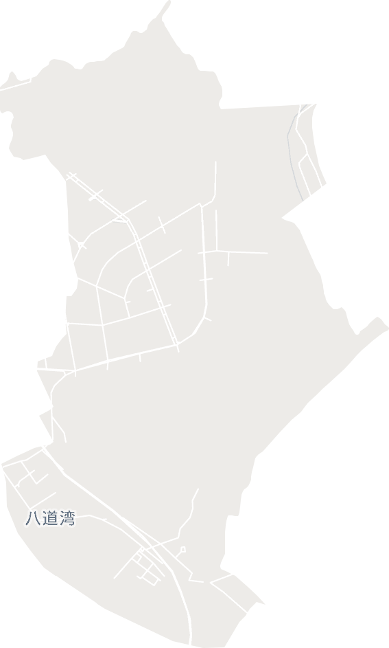 八道湾街道电子地图