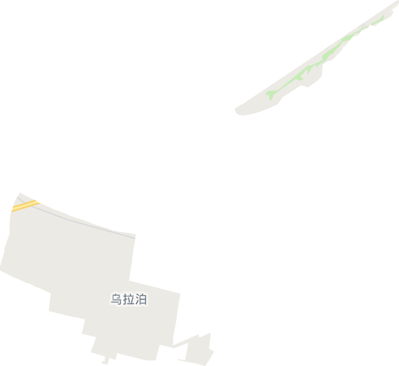 乌拉泊街道电子地图