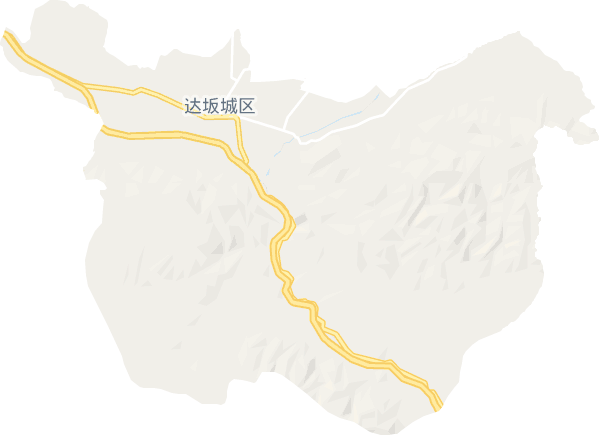 达坂城镇电子地图