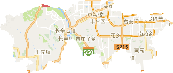丰台区电子地图