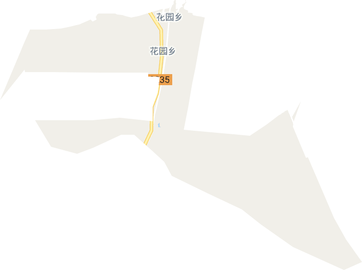 花园乡电子地图