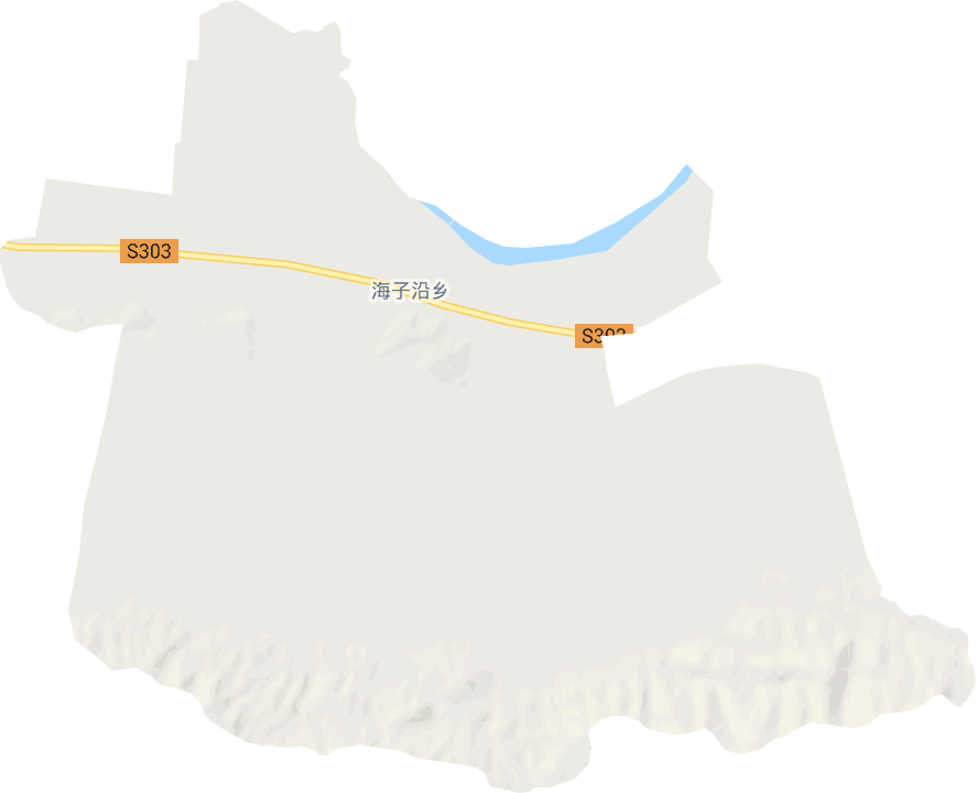 海子沿乡电子地图