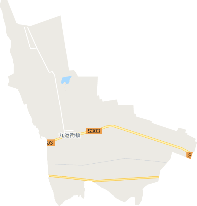 九运街镇电子地图