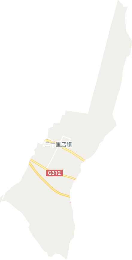二十里店镇电子地图