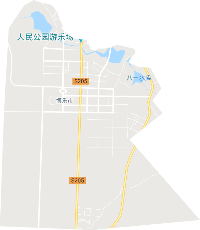 南城区街道电子地图