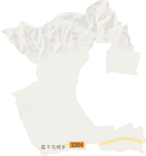 查干屯格乡电子地图
