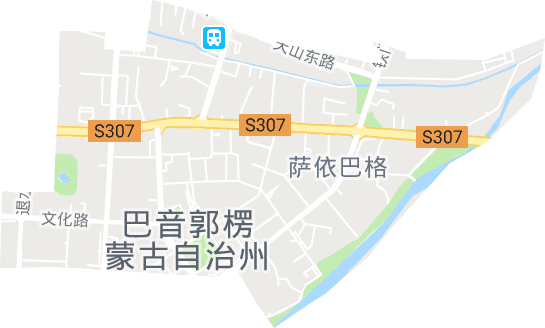 萨依巴格街道电子地图
