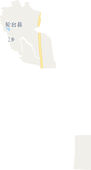 轮台镇电子地图