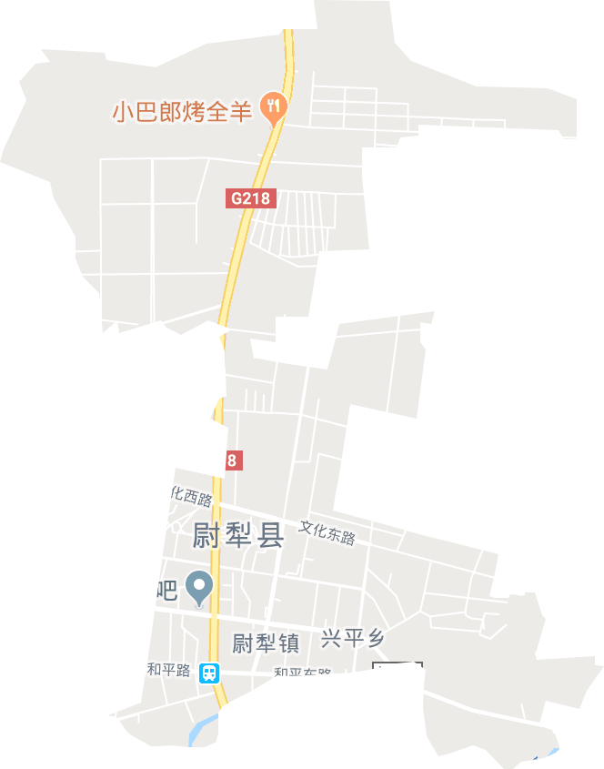 尉犁镇电子地图