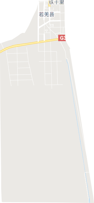 若羌镇电子地图