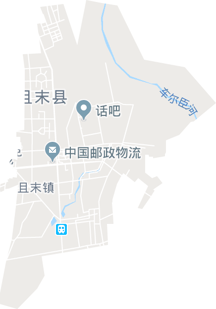且末镇电子地图