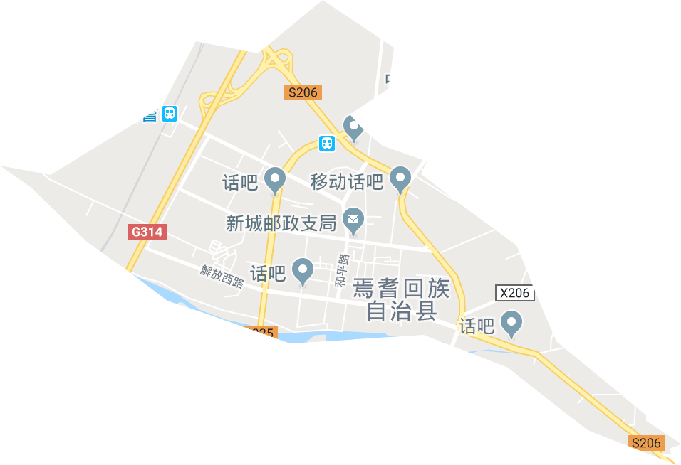 焉耆镇电子地图