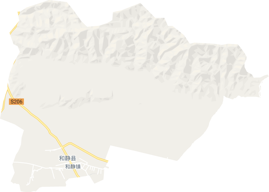 和静镇电子地图
