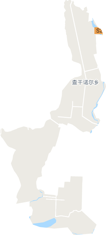 查干诺尔乡电子地图