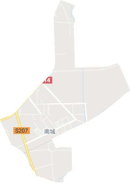 南城街道电子地图