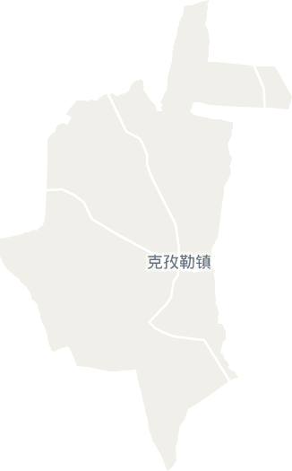 克孜勒镇电子地图