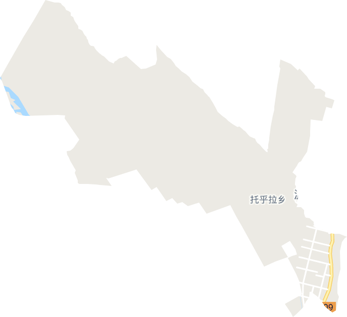 托乎拉乡电子地图