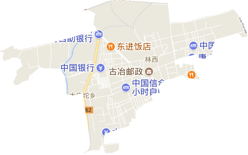 林西街道电子地图