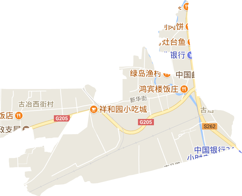 古冶街道电子地图