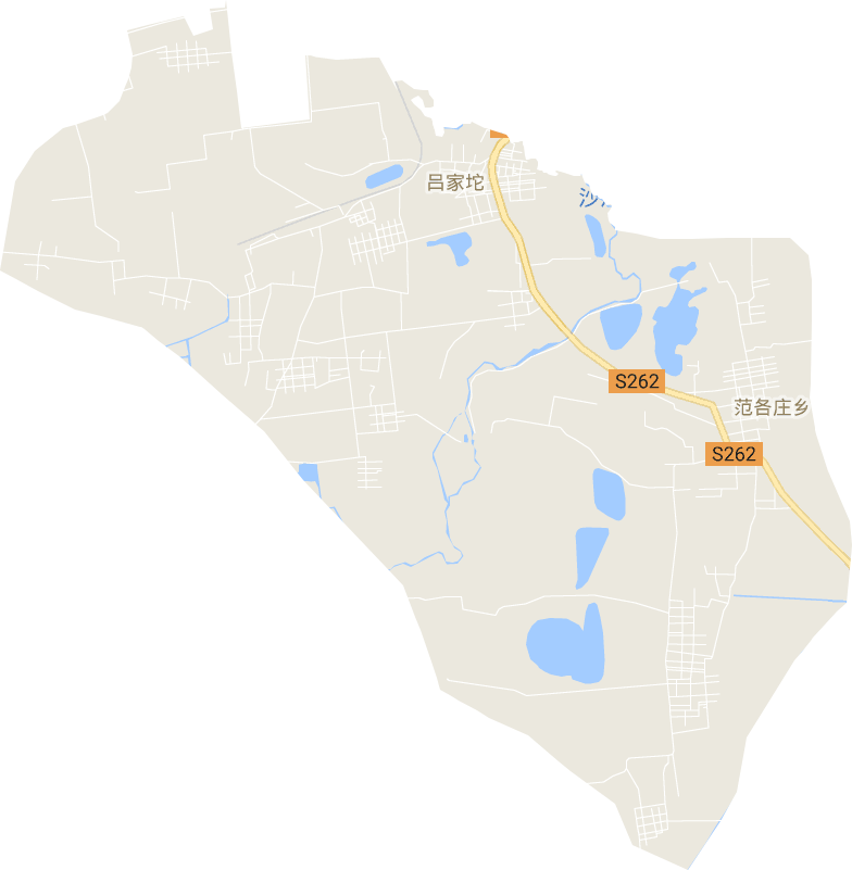 范各庄镇电子地图
