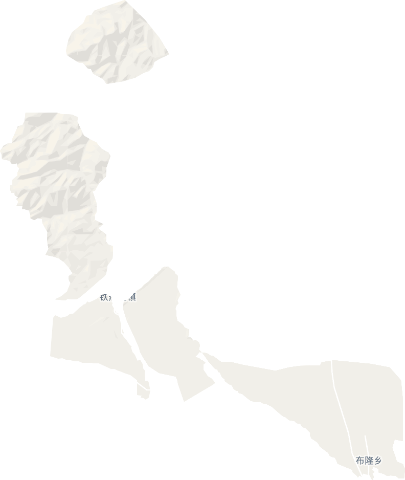 布隆乡电子地图