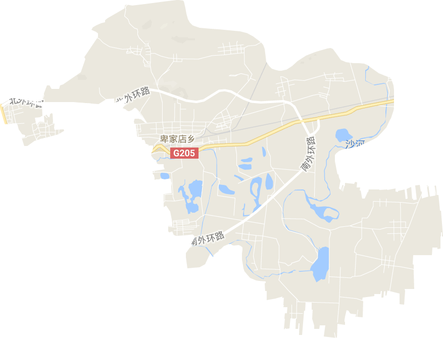 卑家店镇电子地图