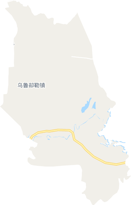 乌鲁却勒镇电子地图