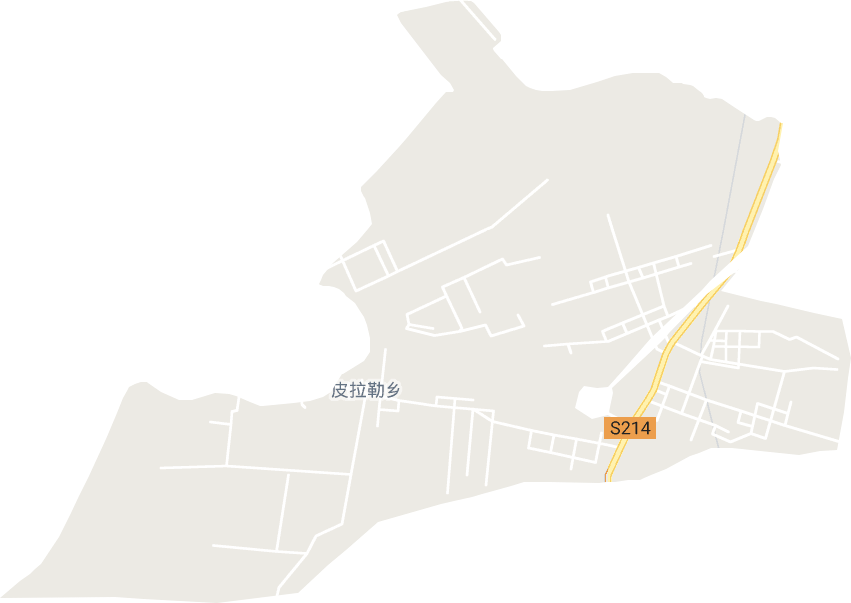 皮拉勒乡电子地图