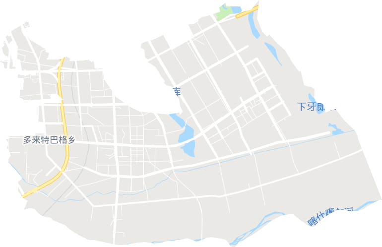 多来特巴格乡电子地图