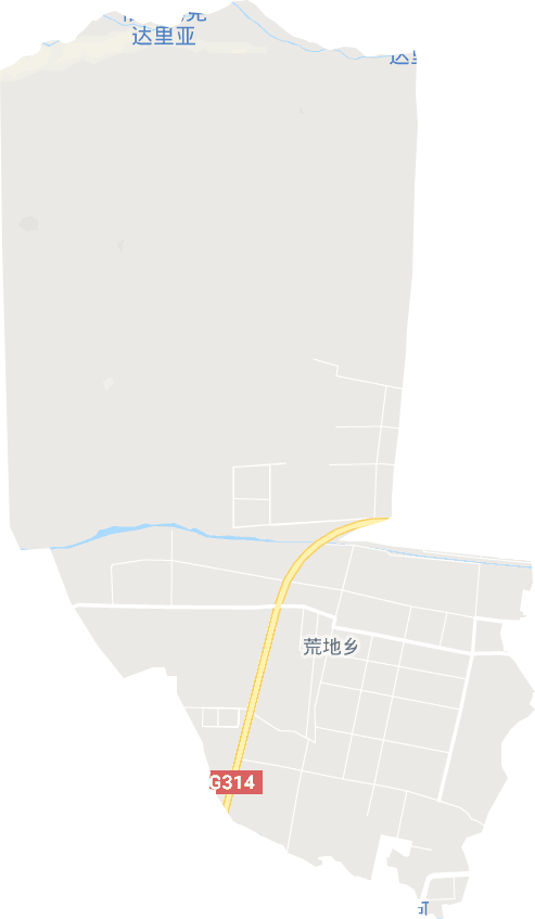 荒地乡电子地图